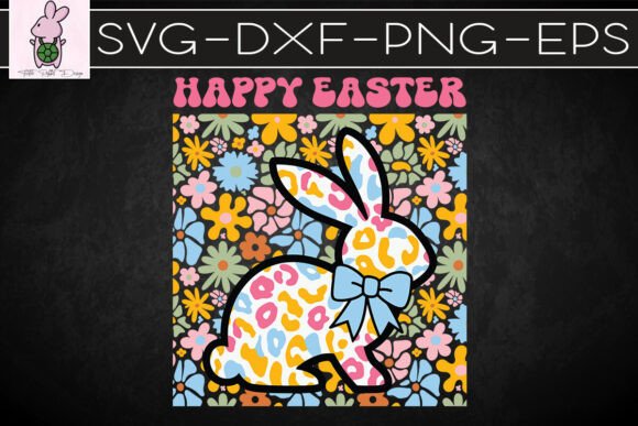Boho Easter Chillin with My Floral SVG