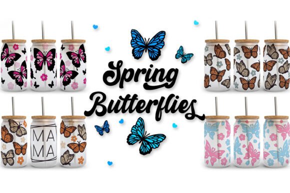 Butterfly SVG Libbey Wrap Svg Bundle 1