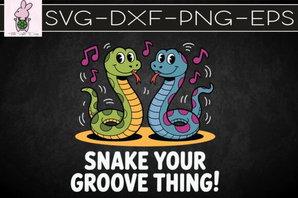 Snake Your Groove Thing Animal SVG